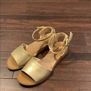 Gold Sandels